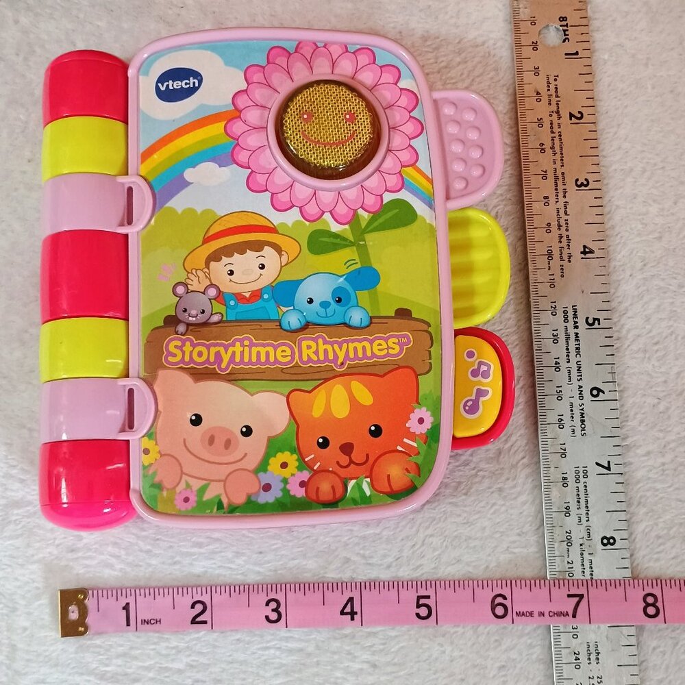 VTech Storytime Rhymes Interactive Musical Baby Learning Toy Book - Picture 7 of 7